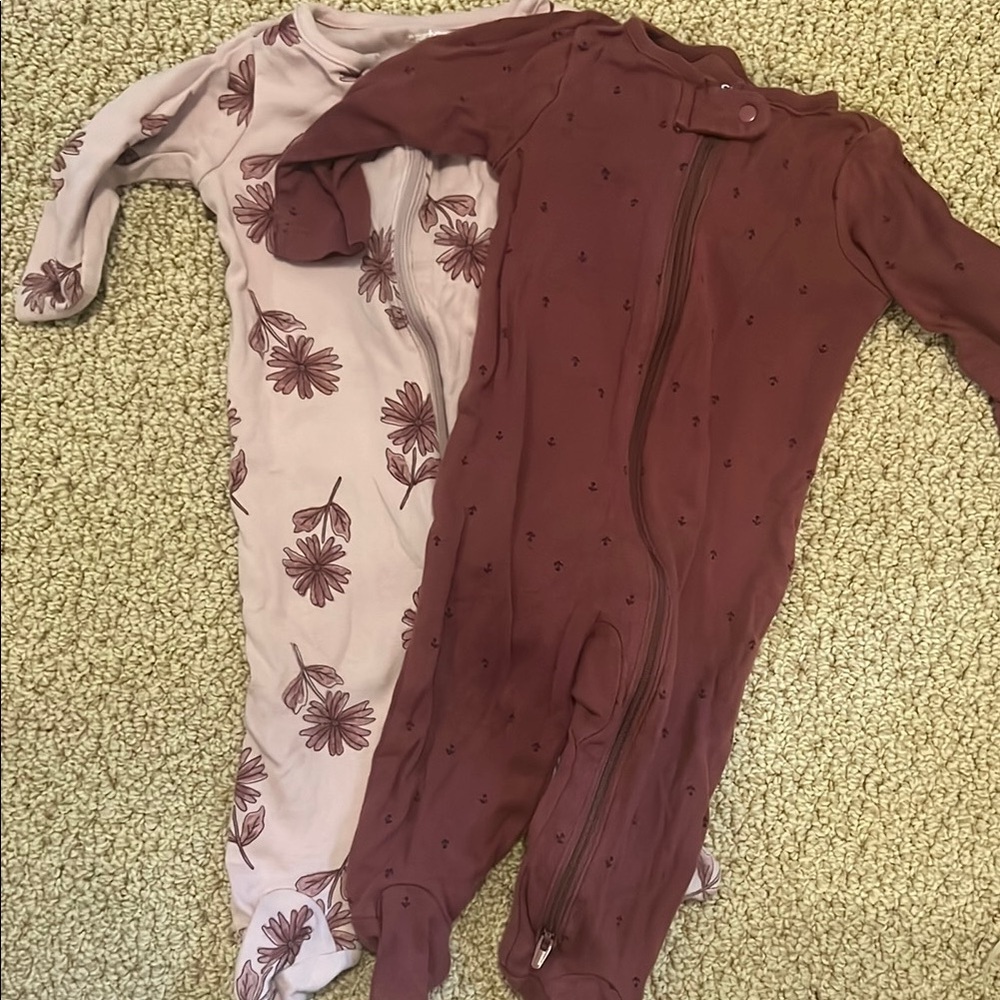 Baby Girl Footie Jammie’s
